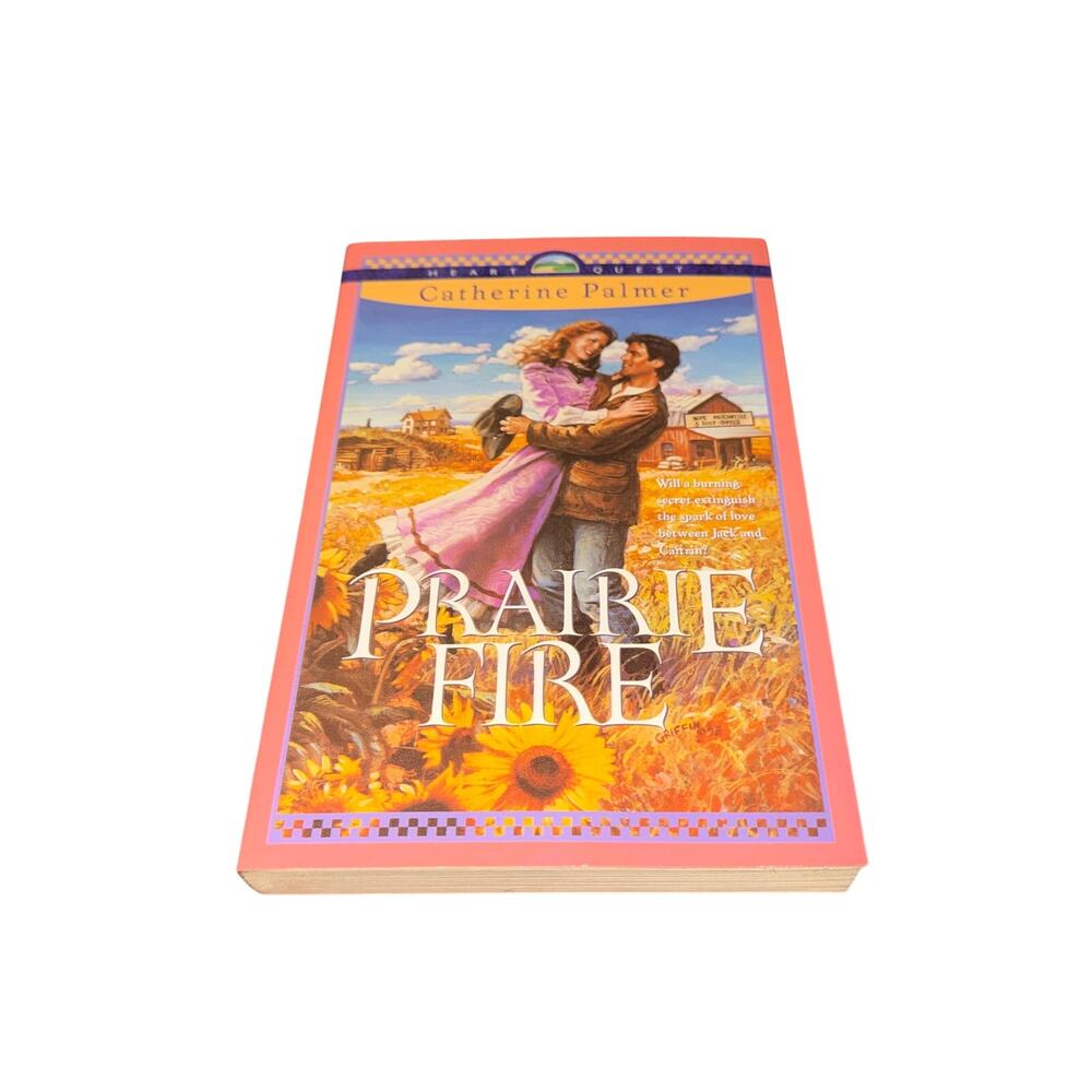 Prairie Fire Catherine Palmer Paperback Historical Romance Christian